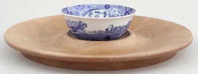 Chip and Dip Stand and Dish